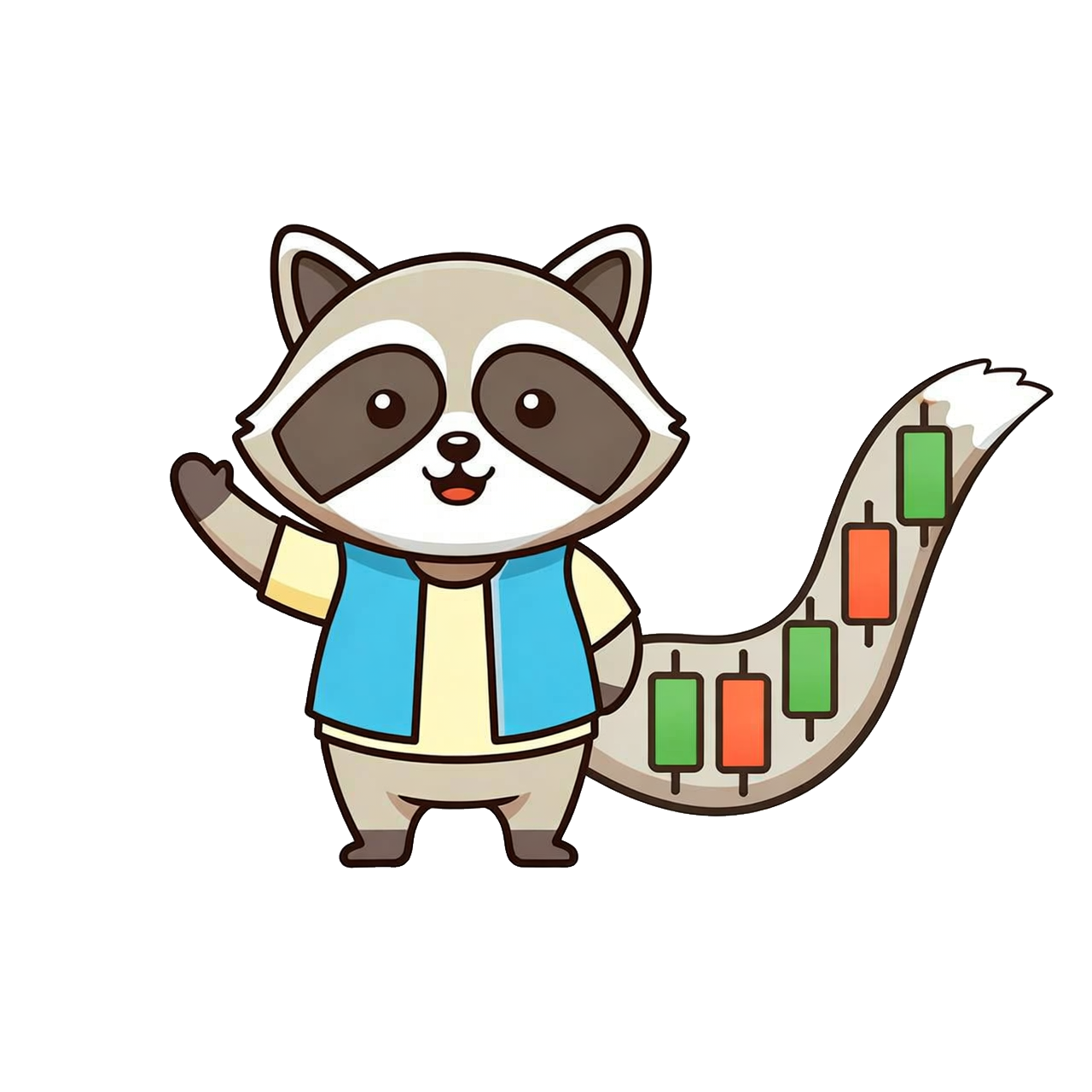 The MarketRacoon mascot